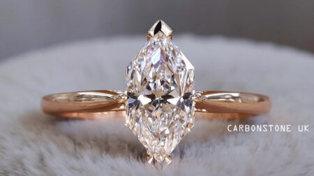 Solitaire Dutch Marquise Cut Engagement Ring
