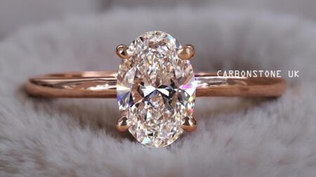 Solitaire Oval Cut Engagement Ring
