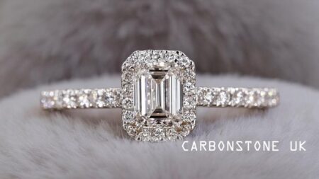 Solitaire Emerald Cut Engagement Ring