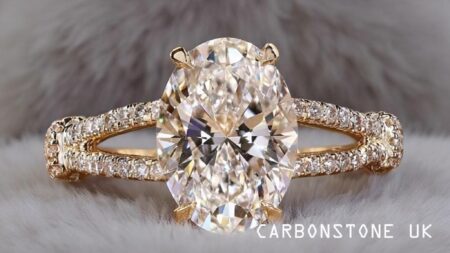 Hidden Halo Oval Cut Engagement Ring