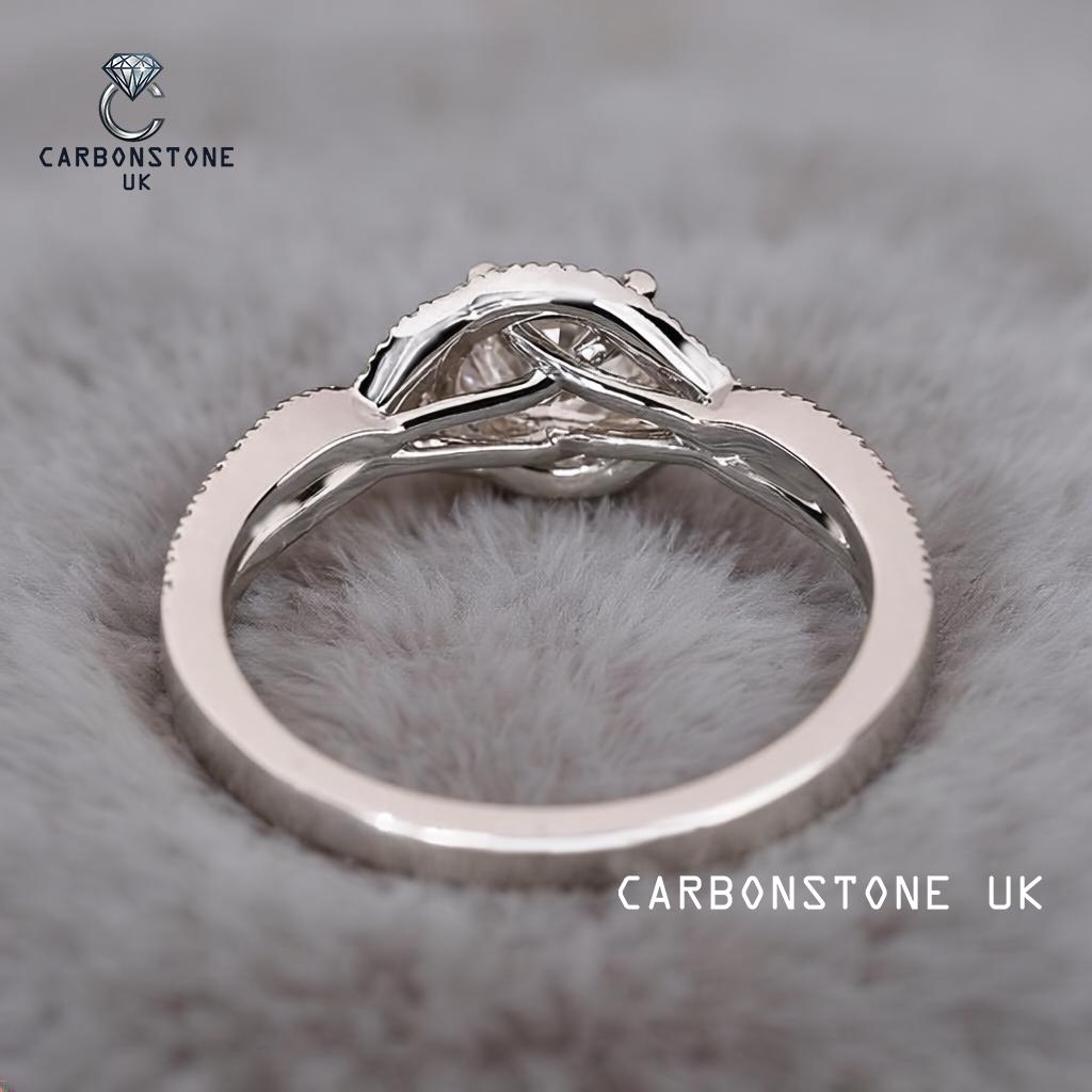 Halo Round Cut Engagement Ring