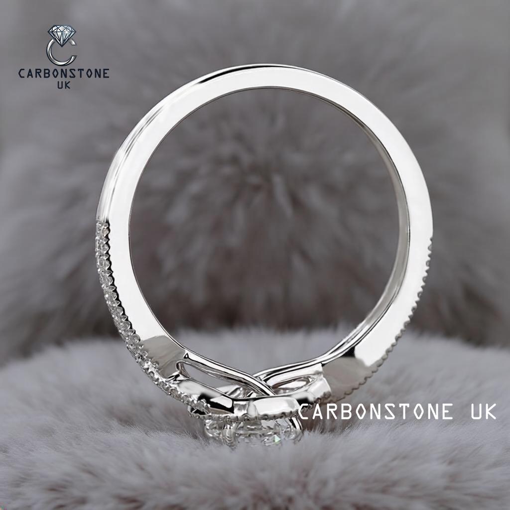 Halo Round Cut Engagement Ring